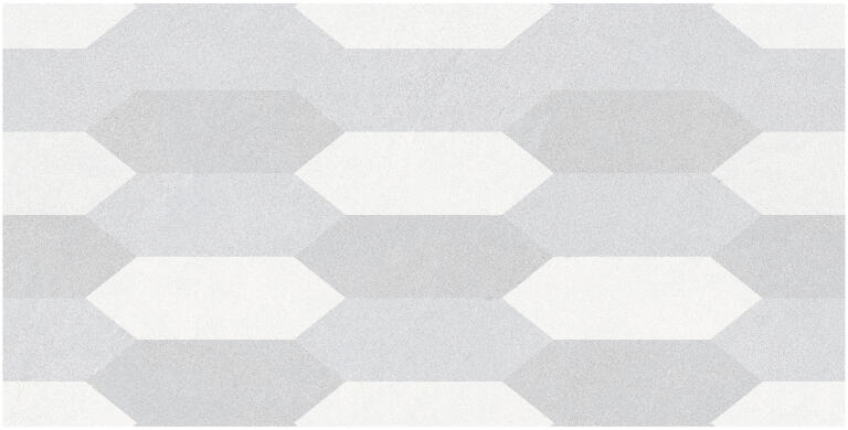 Hexagon Montage Dove Grey
